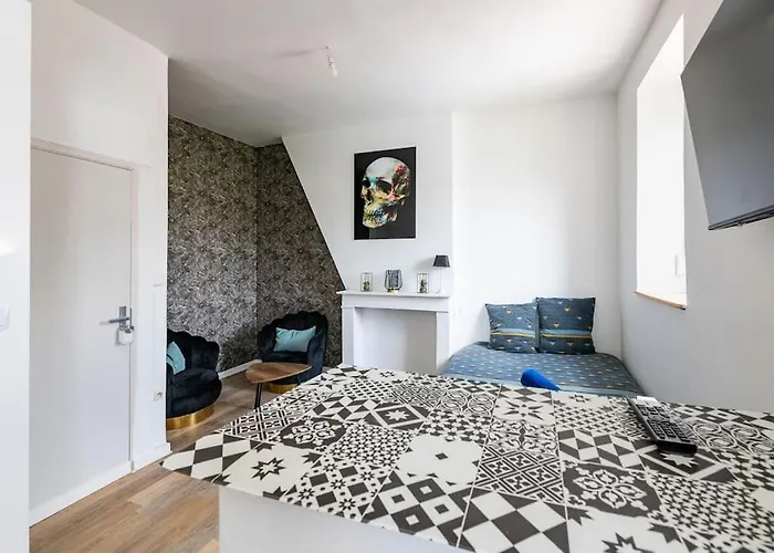 Apartamento Les Du Calaisis - 201 Skully - Hyper Centre & Proche Plage Calais